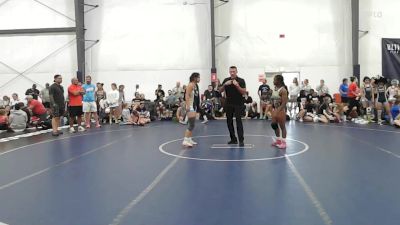 50 kg 3rd Place - Lillee Denson, Michigan Wrestling Academy - W vs Zoeth Pardo, Carolina Gold