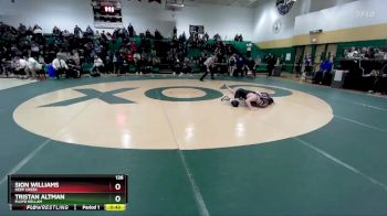 126 lbs Cons. Semi - Tristan Altman, Floyd Kellam vs Sion Williams, Deep Creek
