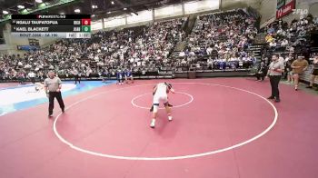 3A 190 lbs Cons. Round 2 - Ngalu Taufatofua, Richfield vs Kael Blackett, Juab