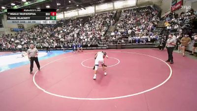 3A 190 lbs Cons. Round 2 - Ngalu Taufatofua, Richfield vs Kael Blackett, Juab