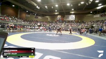 1A 215 lbs Semifinal - Jarum Robison, Monticello vs Boston Jolley, RICH