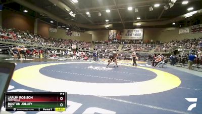 1A 215 lbs Semifinal - Jarum Robison, Monticello vs Boston Jolley, RICH