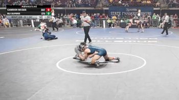 D 1 157 lbs Champ. Round 2 - Camdon Mcgee, Southside vs Eli Ulfers, St. Paul`s