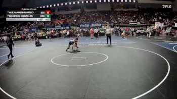 D 2 113 lbs Cons. Round 3 - Alexander Romero, North Vermilion vs Roberto Gonzales, Comeaux