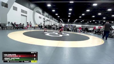 70 lbs Round 3 (8 Team) - Kai Chilcote, DC Wrestling Academy vs Kenny Hartman, Junior Terps