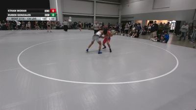 138 lbs Champ. Rd Of 128 - Ethan Moran, Dead Shot Wrestling Club vs Ruben Gonzales, Socorro High School Wrestling