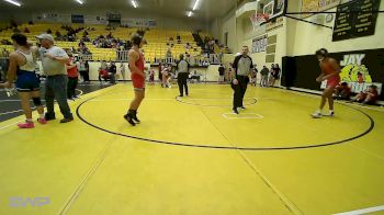 132 lbs Final - Kiowyn Deaton-Vancuren, Grove vs Asher Fuser, Grove