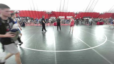 157 lbs Cons. Quarters - Brycen Myhre, Jackrabbit Wrestling Academy vs Blake Baumann, Mukwonago