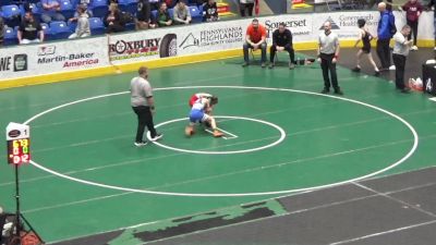 96 lbs Consi Of 32 #2 - S. J. Tate, Canon-McMillan vs Lawson Sparks, Millcreek