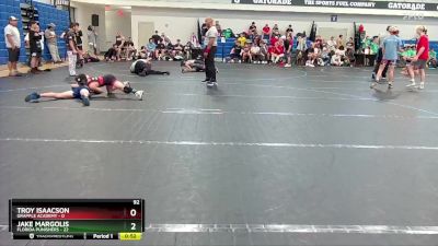 92 lbs Round 2 (6 Team) - Jake Margolis, Florida Punishers vs Troy Isaacson, Grapple Academy