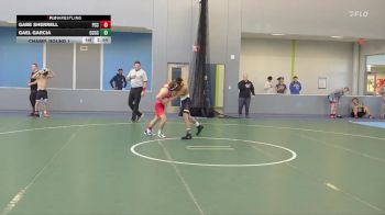 125 lbs Champ. Round 1 - Gabe Sherrell, Pratt Community College vs Gael Garcia, Cloud County Community College