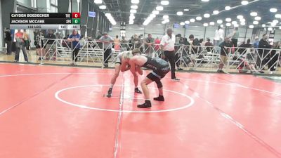 138 lbs Rr Rnd 1 - Cayden Boedecker, The Mailmen - HSB vs Jackson McCabe, St Paris Graham - HSB