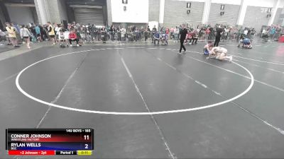 165 lbs Quarterfinal - Conner Johnson, Wrestling Factory vs Rylan Wells, BGC