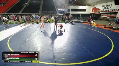 160 lbs 3rd Place Match - Kelan Ringling, Idaho vs Titan Nitahara, Hawaii