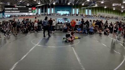76 lbs Round 3 (10 Team) - Logan Theobald, Buxton vs Garrett Tacto, Roundtree WA