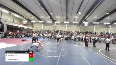 172 lbs Semifinal - Kormyck Roundy, Davis WC vs Daniel Hernandez, No Team