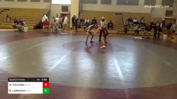 120 lbs Quarterfinal - Waylon Kitzmiller, Cumberland Valley vs Nikolas Ledebohm, Mechanicsburg