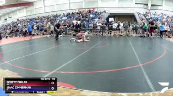 113 lbs Champ. Round 1 - Scotty Fuller, OH vs Isaac Zimmerman, IL