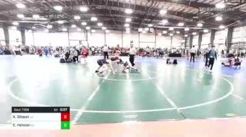 120 lbs Consi Of 32 #1 - Kyle Gibson, VA vs Eric Henson, GA