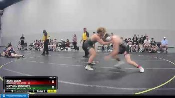 180 lbs Round 3 (4 Team) - Nathan Downey, Next Level Wrestling Club vs Jake Eden, Ground Up USA Studs
