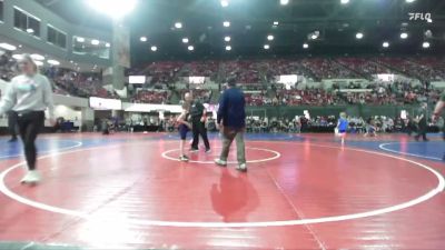 50 lbs Champ. Round 1 - Everett Goodrich, Chinook Wrestling Club vs Steel Gonsalvez, Dillon Wrestling Club