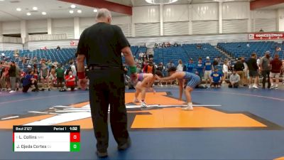 160 lbs Champ. Round 2 - Levi Collins, Waynesville vs Jairo Ojeda Cortes, Carmel USA