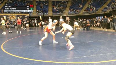 120 lbs 5th Place - Ivy Carl, Elizabethtown vs Raina Murcko, Pine Richland