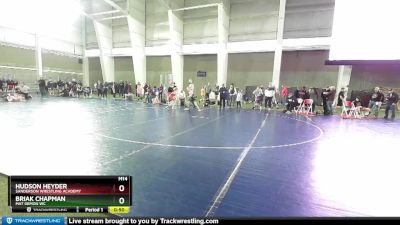 75 lbs Cons. Round 1 - Briak Chapman, Mat Demon WC vs Hudson Heyder, Sanderson Wrestling Academy