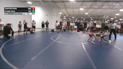 56 lbs Round 3 (3 Team) - Grayson Bish, POWA vs Ryker Polk, Revival Jokers