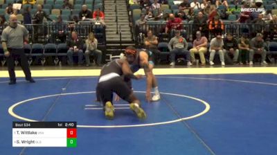 174 lbs Quarterfinal - Travis Wittlake, Unattached vs Seldon Wright, Old Dominion