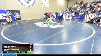 170 lbs Champ. Round 3 - Nicholas Madrigal, Royal vs Erik Anderson, Granada