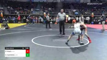 93 lbs Consolation - Parker Kisch, Yankton Jr. Bucks vs Colton Cummins, Juneau Tornados