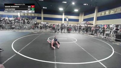 114 lbs Consi Of 8 #2 - Quade Robinson, Iron County Wr Ac vs Liam Batres, Outlaws WC