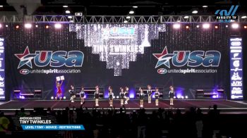 American Cheer - Tiny Twinkles [2025 L1 Tiny - Novice - Restrictions Day 1] 2025 USA All Star Cheer Super Nationals
