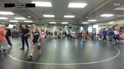 144 lbs Quarterfinal - Kaikoa Racca, All In Wrestling Academy vs Jake Mescher, All In Wrestling Academy