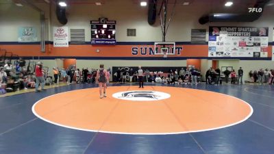 128 lbs Quarterfinal - Sophia Lee, Seymour Middle School vs Zaila Hussey, Coffee Co. Middle School