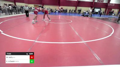 197 lbs Final - Matthew Kelly, Rhode Island College vs Carson LiCastri, Oneonta