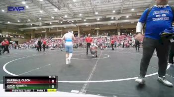 135 lbs Champ. Round 1 - Marshall Olson, Hoisington vs Jaxon Gawith, Andover