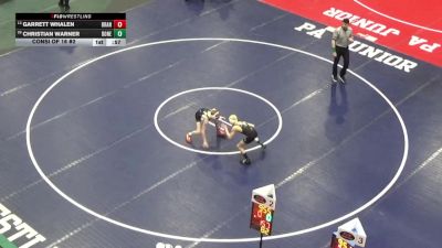 82 lbs Consi Of 16 #2 - Garrett Whalen, Brandywine Heights vs Christian Warner, Donegal