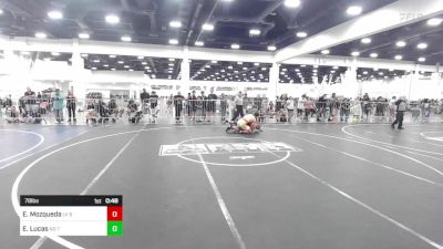 78 lbs Consolation - Efren Mozqueda, LV Bears WC vs Eric Lucas, No Team