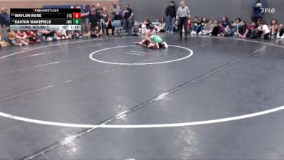 95 lbs Cons. Round 2 - Waylon Rose, Small Town Grims vs Easton Wakefield, Lakeland Wrestling Club