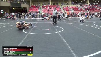 145 lbs Round 5 (6 Team) - Aayen Martinez, Midwest Elite vs Baron Rosas, Kansas Mayhem