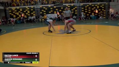 165 lbs Champ. Round 2 - Payton Lance, NORWAYNE vs Daemon Bonanno, CONNEAUT