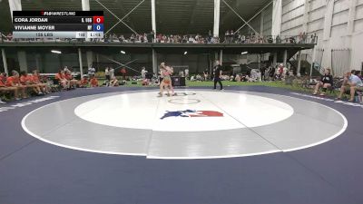 125 lbs Cora Jordan, Illinois vs Vivianne Moyer, New York