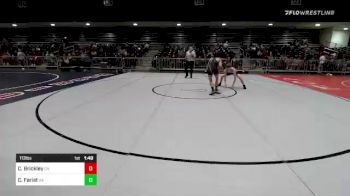 113 lbs Consi Of 64 #2 - Carter Brickley, GA vs Carson Farist, GA