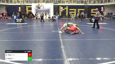 133 lbs Consy 4 - Dom Way, Parkersburg-WV vs Vincent Paino, St. Joseph Regional-NJ