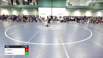 50 lbs Consi Of 8 #1 - Landon Walker, GA vs Ronin Webber, OH