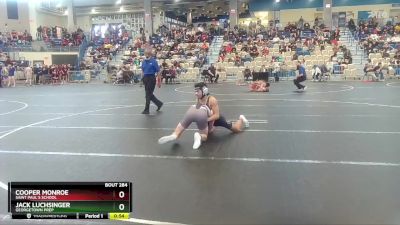 120 lbs Cons. Round 2 - Jack Luchsinger, Georgetown Prep vs Cooper Monroe, Saint Paul`s School