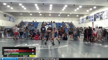 131 lbs Round 5 - American Pozos, Santa Ana Wrestling vs Naleah Ledesma, Hillcrest