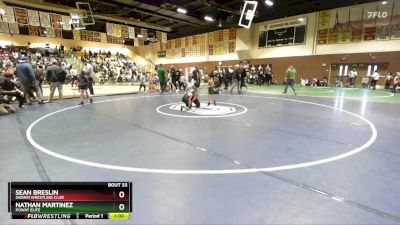 49/53 Quarterfinal - Nathan Martinez, Poway Elite vs Sean Breslin, Swarm Wrestling Club